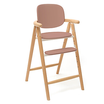 Chaise Haute TOBO V2 - Bois de Rose Charlie Crane