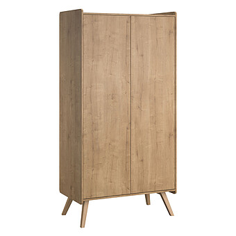 Bonne Affaire - Armoire 2 Portes Vintage - Chêne Vox Meubles