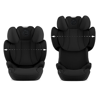 Siège Auto Solution T i-Fix Plus i-Size Groupe 2/3 - Sepia Black