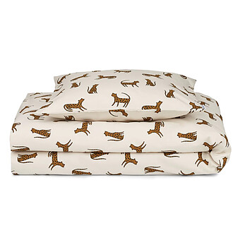 Parure de Lit Carl Leopard Sandy - 140 x 200 cm Liewood