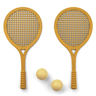 Set de Tennis Monica - Yellow Mellow Jojoba Liewood