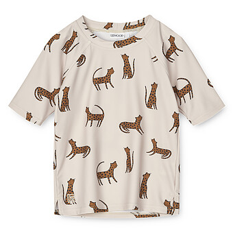 Tee-Shirt de Bain Noah Leopard Sandy - 12/18 Mois