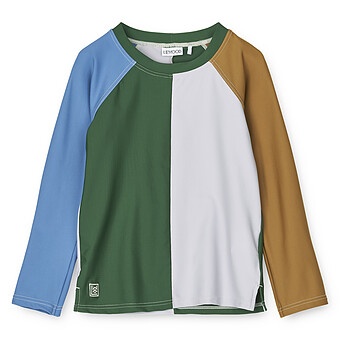 Tee-Shirt de Bain Noah Garden Green Multi Mix - 6/9 Mois