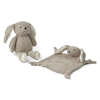 Pack Cadeau Ted Rabbit Pale Grey Liewood