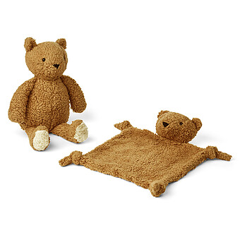 Pack Cadeau Ted Mr Bear Golden Caramel Liewood