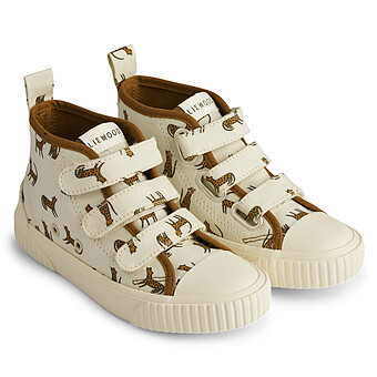 Baskets Montantes Keep Leopard Sandy - 26 Liewood