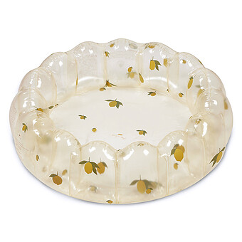 Petite Piscine Shell - Transparent Lemon Konges Sløjd