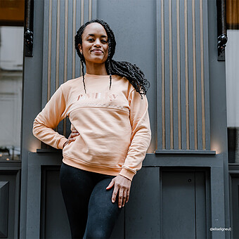 Sweat d'Allaitement faMILKy Abricot - M You&Milk