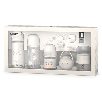 Welcome Baby Set Bonhomia - Gris Suavinex