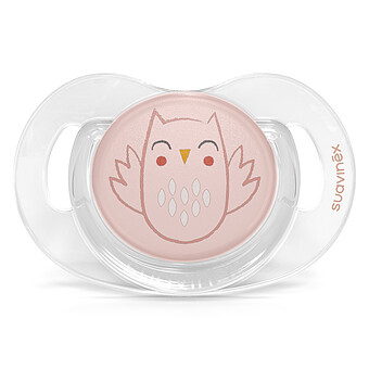 Sucette Symétrique SX Pro Bonhomia Rose - 0/6 Mois