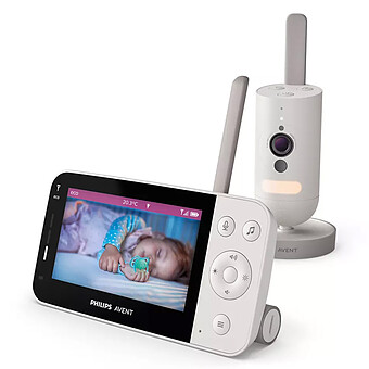 Ecoute-bébé Vidéo Connecté 4,3 pouces SCD921/26 Philips Avent