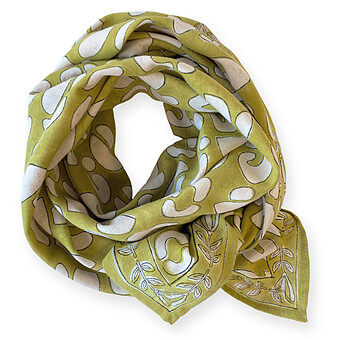 Big Foulard Latika Artistic - Anis Apaches