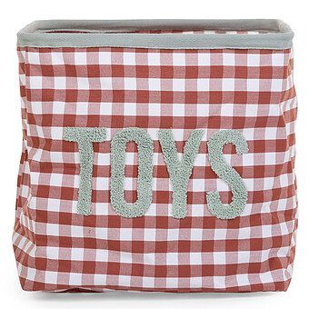 Panier - Vichy Terracotta Childhome