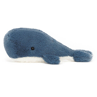 Wavelly Whale Blue