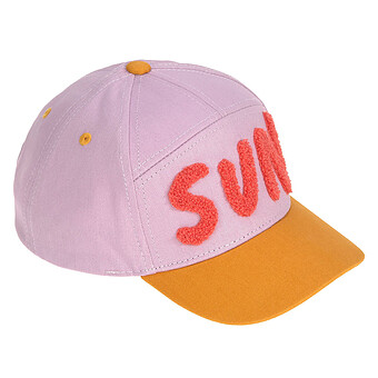 Casquette Visière Courbée Little Gang Sun Or et Lilas - 1/2 Ans LÄSSIG