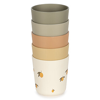 Lot de 5 Verres - Lemon Mix Konges Sløjd