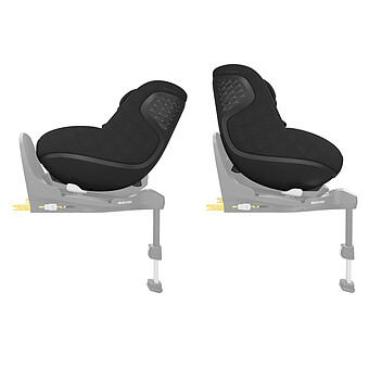 Siège Auto Pearl 360 Pro i-Size Groupe 0+/1 - Authentic Black