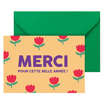 Carte Merci pour Cette Belle Année Ma petite vie