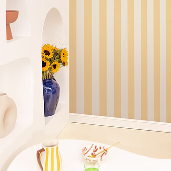 Papier Peint Octave - Sorbet Citron