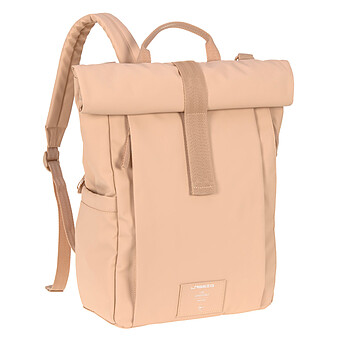 Sac à Dos à Langer Rolltop Up Green Label - Rose Pêche