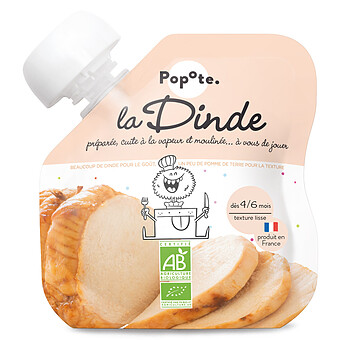 Gourde Repas Bio Dinde - 60 g