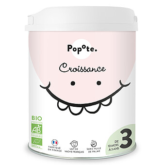 Lait 3ème Âge Croissance Bio - 800 g