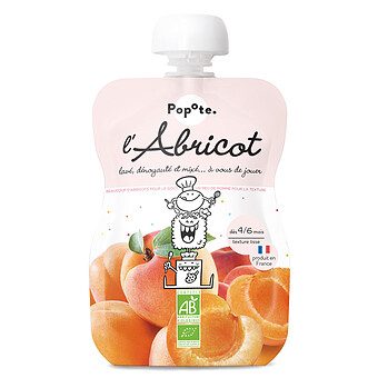 Gourde Repas Bio Abricot - 120 g