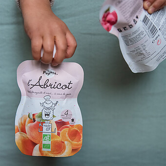 Gourde Repas Bio Abricot - 120 g