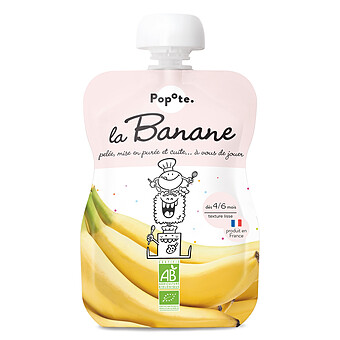Gourde Repas Bio Banane - 120 g