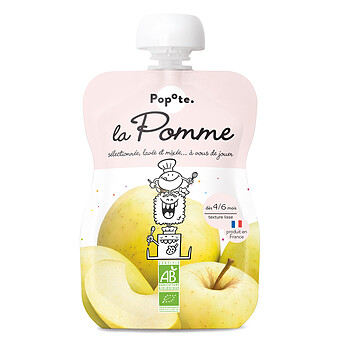 Gourde Repas Bio Pomme - 120 g