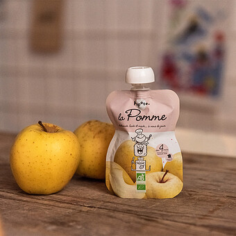 Gourde Repas Bio Pomme - 120 g