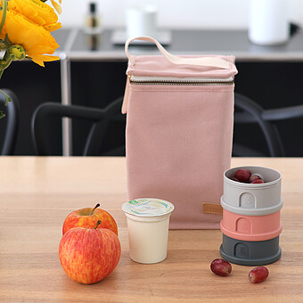 Pochette Repas Isotherme - Dusty Rose