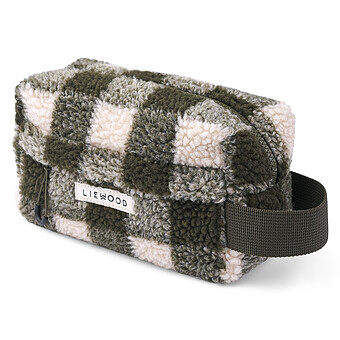Trousse de Toilette Trine - Check Army Brown Dark Sandy Liewood