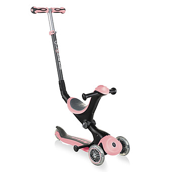 Trottinette Evolutive Go Up Deluxe - Rose Pastel Globber