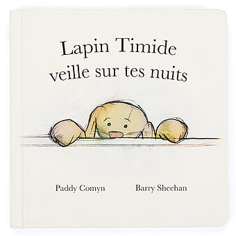 Lapin Timide Veille sur tes Nuits Jellycat