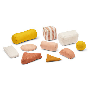 Lot de 10 Formes Sensorielles Senzo - Rose Multi Mix Liewood