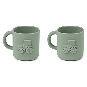 Lot de 2 Tasses Chaves Faune Green - 220 ml