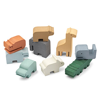 Animaux du Bain Pia - Blue Multi Mix Liewood