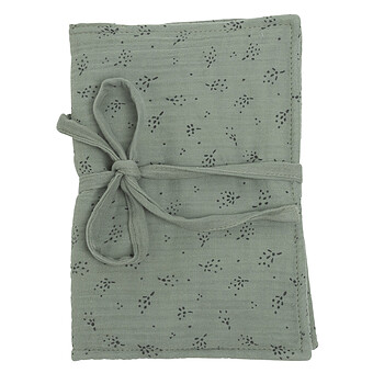 Protège-carnet de Santé - Etincelle Eucalyptus Gabrielle Paris