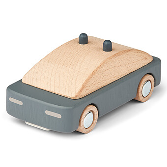 Voiture de Police Village - Whale Blue Liewood