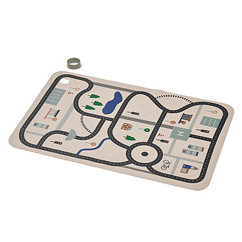 Set de Table Créatif Kofi - Road Map Sandy Liewood