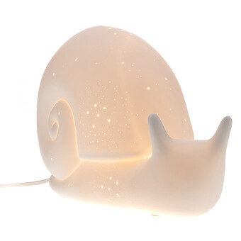 Lampe Escargot - Blanc