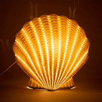 Lampe Coquillage - Blanc
