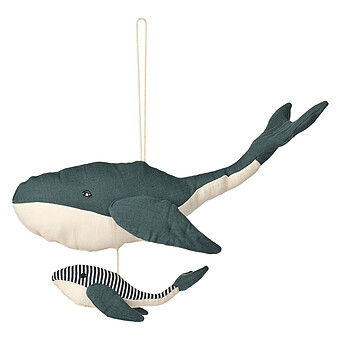 Mobile Levy - Whale Blue Liewood