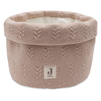 Panier de Rangement Grain Knit - Wild Rose