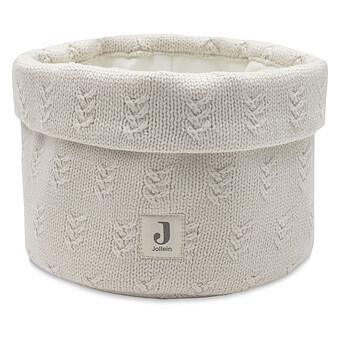 Panier de Rangement Grain Knit - Oatmeal