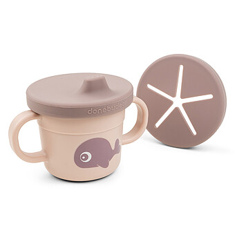 Tasse d'Apprentissage & Snack Foodie - Wally Rose Done by Deer