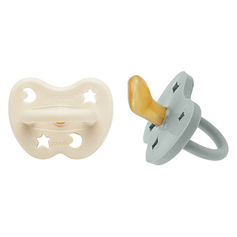 Lot de 2 Tétines Physiologiques Milky White & Gorgeous Grey - 3/36 Mois