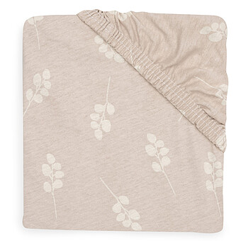 Drap Housse Jersey Twig Wild Rose - 60 x 120 cm Jollein