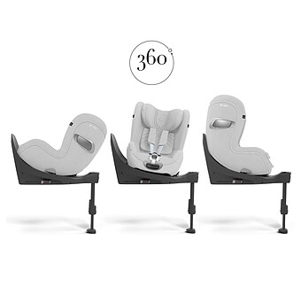 Siège Auto Sirona T Plus i-Size Groupe 0+/1 - Platinum White